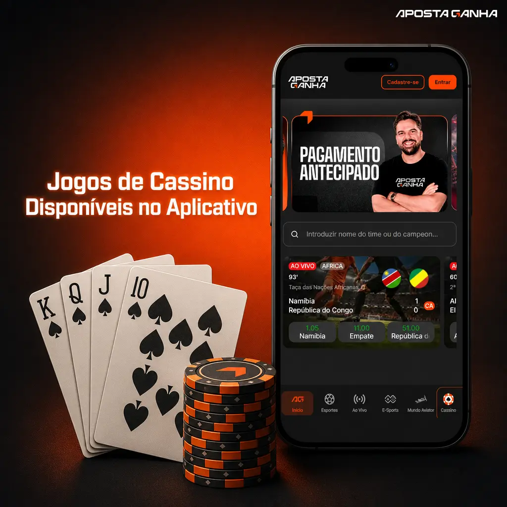 Jogos de cassino disponíveis no aplicativo Aposta Ganha, incluindo Fortune Tiger, Aviator, Spaceman e Sweet Bonanza