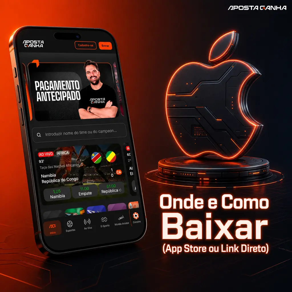 Como baixar o app Aposta Ganha para iOS: pela App Store ou Web App via Safari, evitando cópias falsas