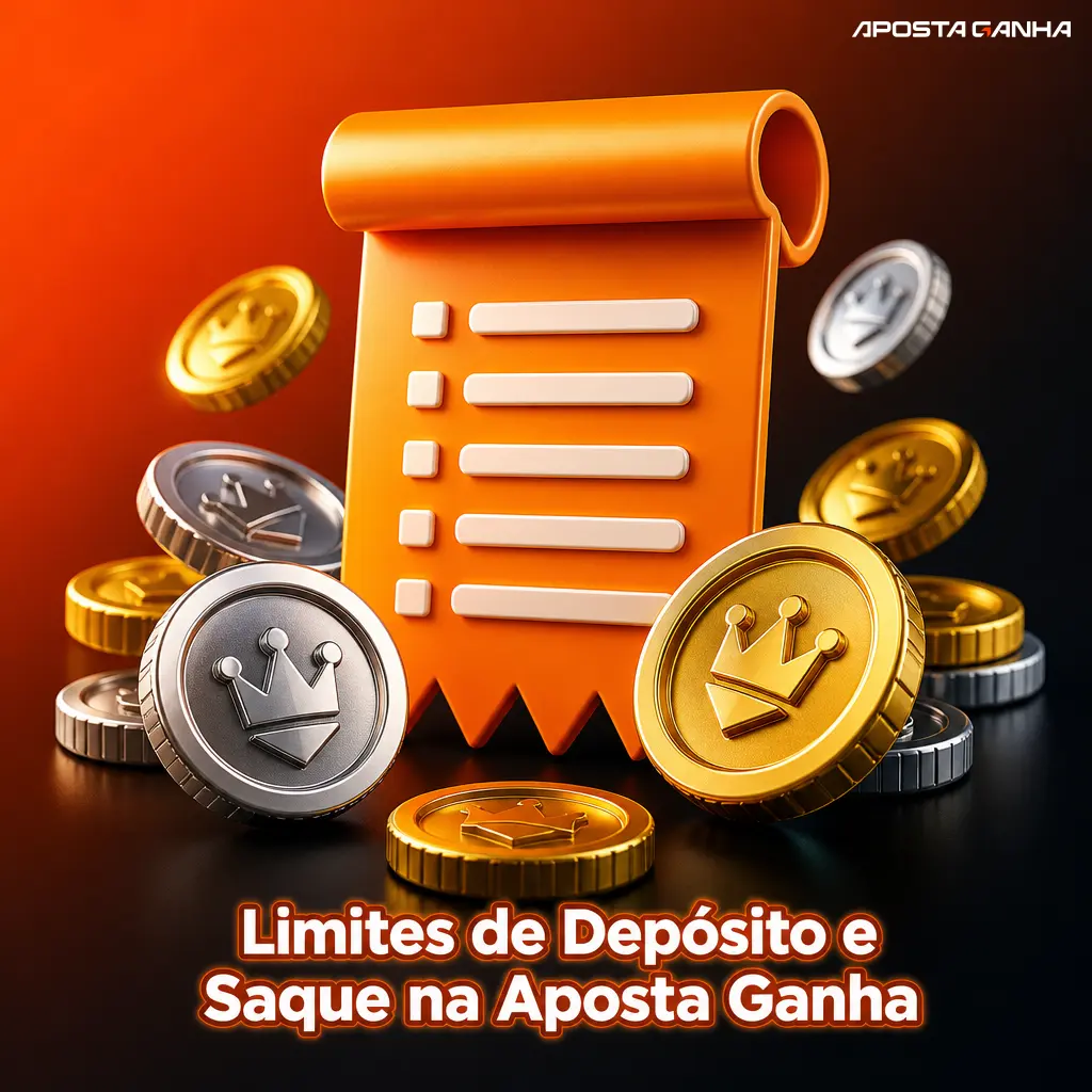 Limites de depósito e saque na Aposta Ganha: mínimo de R$ 20 via Pix e máximo de até R$ 50.000